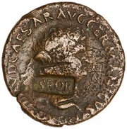As - Nero PONTIF MAX TR POT IMP P P S C obverse image
