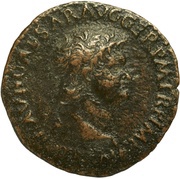 As - Nero PONTIF MAX TR POT IMP P P S C obverse image