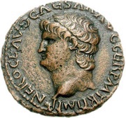 As - Nero PONTIF MAX TR POT IMP P P S C obverse image