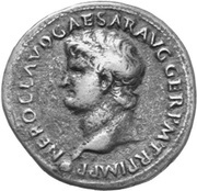 As - Nero GENIO AVGVSTI S C; Genius obverse image