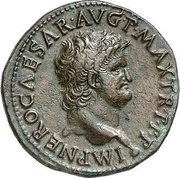 As - Nero ARA PACIS S C obverse image