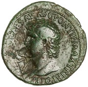 As - Nero ARA PACIS S C obverse image