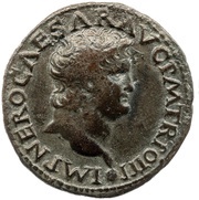 As - Nero PACE P R TERRA MARIQ PARTA IANVM CLVSIT S C obverse image