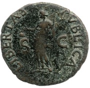 As - Galba LIBERTAS PVBLICA S C; Libertas, Rome, 68-69 reverse image