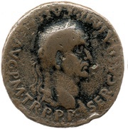 As - Galba QVADRAGENSVMA REMISSA S C obverse image