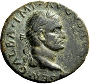 As - Galba QVADRAGENSVMAE REMISSAE S C obverse image