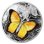 500 Francs Orange butterfly, Cameroon, 2021 reverse image
