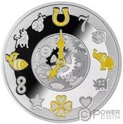 500 Francs Lucky hours reverse image