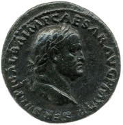 As - Galba PAXS AVGVSTI S C; Pax obverse image
