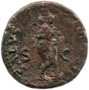 As - Galba SALVS AVGVSTI S C; Salus, Rome, 68-69 reverse image