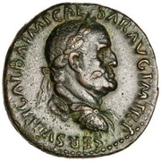 As - Galba SALVS AVGVSTI S C; Salus obverse image
