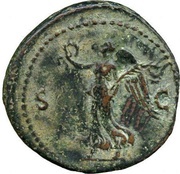 As - Galba S C; Victory, Rome, 68-69 reverse image