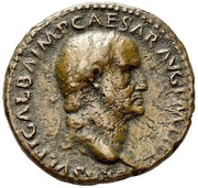 As - Galba S C; Victory obverse image