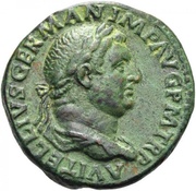 As - Vitellius PROVIDENT S C obverse image