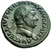 As - Vitellius CONCORDIA AVGVSTI S C; Concordia obverse image