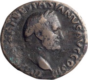 As - Vespasian IVDAEA CAPTA S C; Judaea obverse image