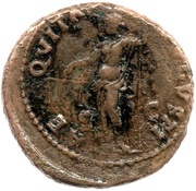 As - Vespasian AEQVITAS AVGVSTI S C; Aequitas, Rome, 71 reverse image