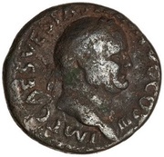 As - Vespasian CONCORDIA AVGVSTI S C; Concordia obverse image