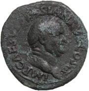 As - Vespasian PAX AVGVSTI S C; Pax obverse image