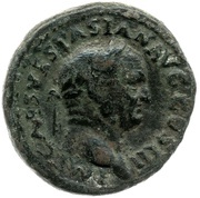 As - Vespasian PROVID S C obverse image