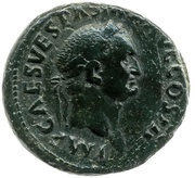 As - Vespasian SALVS AVGVSTI S C; Salus obverse image