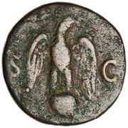 As - Vespasian S C, Rome, 71 reverse image