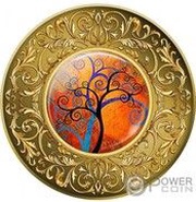 500 Francs Red tree, Cameroon, 2021 reverse image