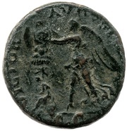 As - Vespasian VICTOR AVGVSTI S C; Victory and Judaea, Rome, 71 reverse image