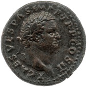 As - Titus AEQVITAS AVGVST S C; Aequitas obverse image