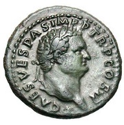As - Titus VICTORIA AVGVSTI S C; Victory obverse image