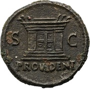 As - Titus PROVIDENT S C, Rome, 72 reverse image