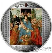 500 Francs Feast of the Rosary reverse image