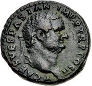 As - Titus VICTORIA NAVALIS S C; Victory obverse image