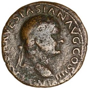 As - Vespasian S C obverse image