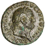 As - Vespasian AEQVITAS AVGVSTI S C; Aequitas obverse image