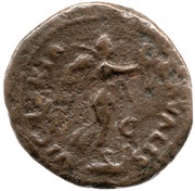 As - Vespasian VICTORIA NAVALIS S C; Victory, Rome, 72-73 reverse image