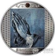 500 Francs Study of an Apostle's Hands, Cameroon, 2021 reverse image