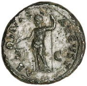 As - Vespasian AEQVITAS AVGVST S C; Aequitas, Rome, 73 reverse image