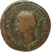 As - Vespasian PROVIDENT S C obverse image