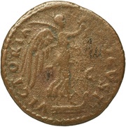As - Vespasian VICTORIA AVGVST S C; Victory, Rome, 73 reverse image