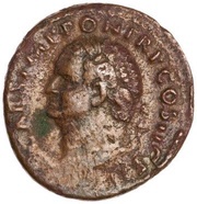 As - Titus AEQVITAS AVGVST S C; Aequitas obverse image