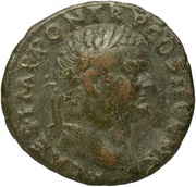 As - Titus AEQVITAS AVGVSTI S C; Aequitas obverse image