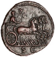 As - Titus S C, Rome, 73 reverse image