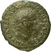 As - Vespasian PAX AVGVST S C; Pax obverse image
