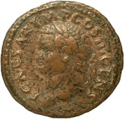 As - Titus PAX AVGVST S C; Pax obverse image