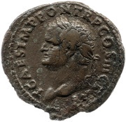 As - Titus PAX AVGVST S C; Pax obverse image