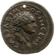 As - Titus S C; Spes obverse image