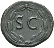 As - Vespasian S C, Rome, 74 reverse image