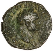 As - Vespasian S C; Spes obverse image