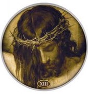 500 Francs Christ Crucified reverse image